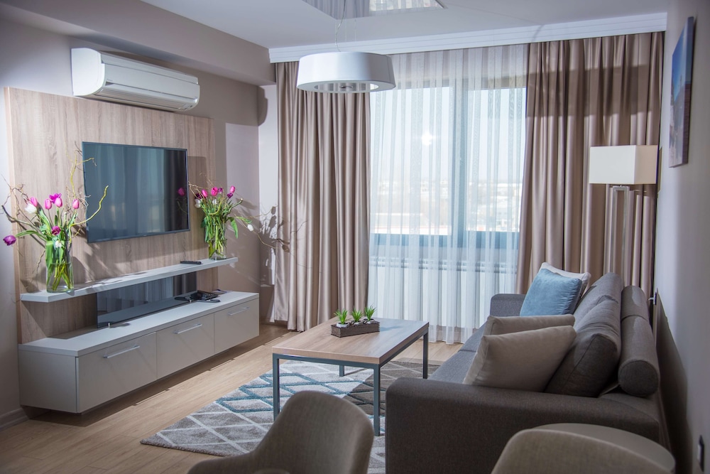Standard Apartment, 1 King Bed, Non Smoking, Kitchenette (with Sofabed) - Photo 1