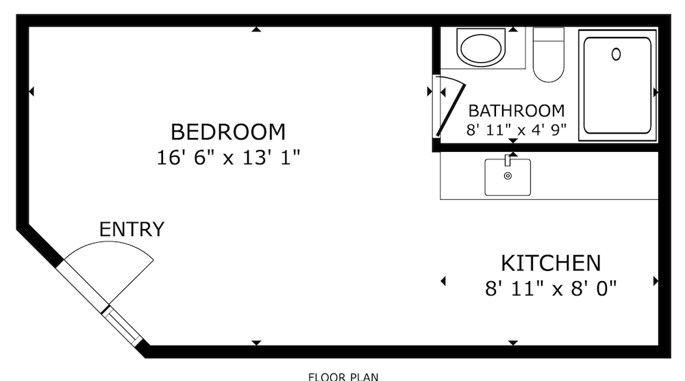 Premier Apartment, 1 King Bed photo 3