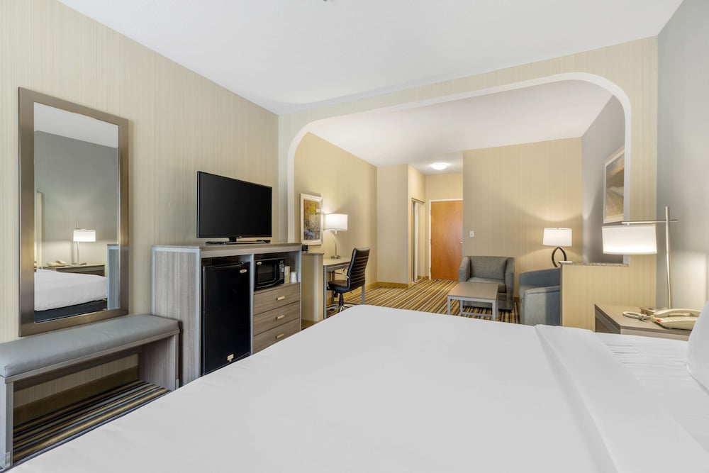 Suite, 1 King Bed, Non Smoking, Refrigerator & Microwave - Photo 2