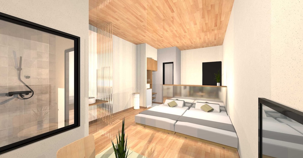 Modern Japanese Dog Friendly Room With Private Onsen And Terrace (40 Square Meter)