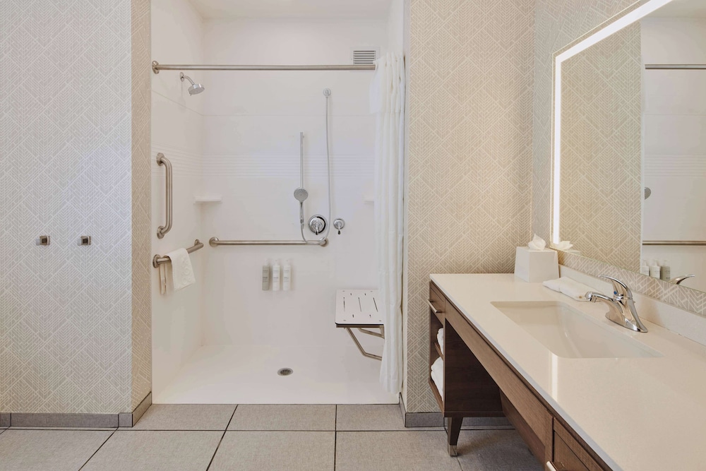 Suite, 1 King Bed, Accessible (Mobility & Hearing, Roll-In Shower) - Photo 8