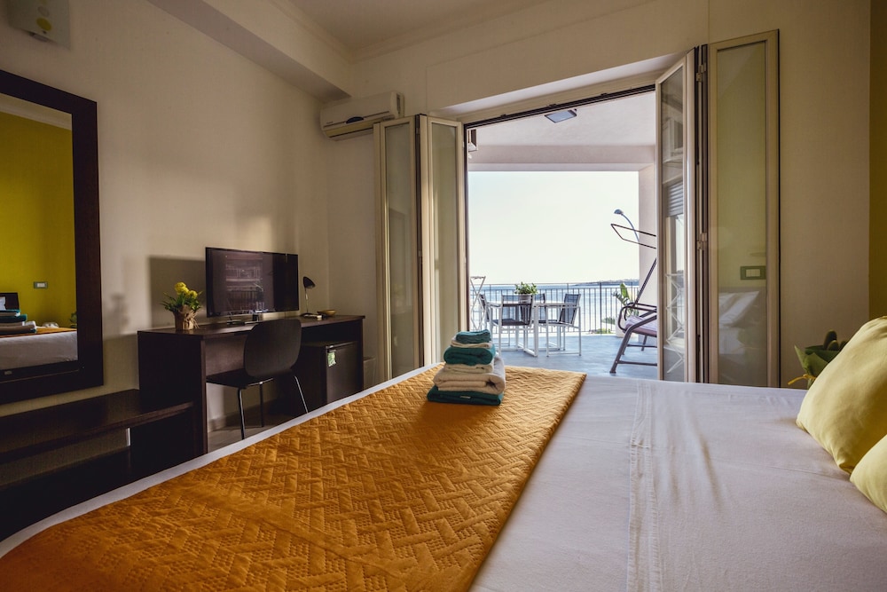 Chambre Deluxe Double ou avec lits jumeaux, vue mer
