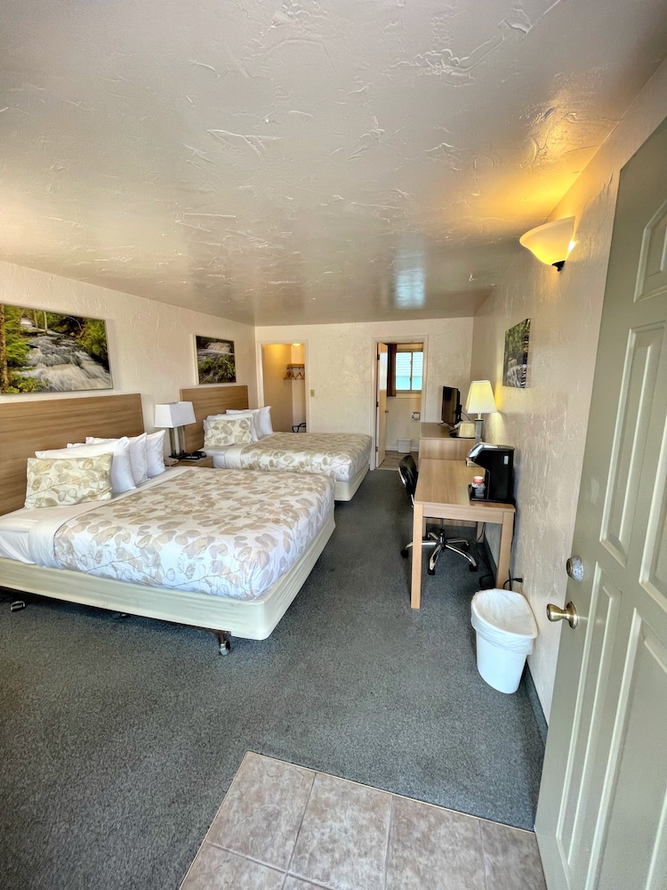 Standard Double Room, 2 Queen Beds, Refrigerator & Microwave photo 2