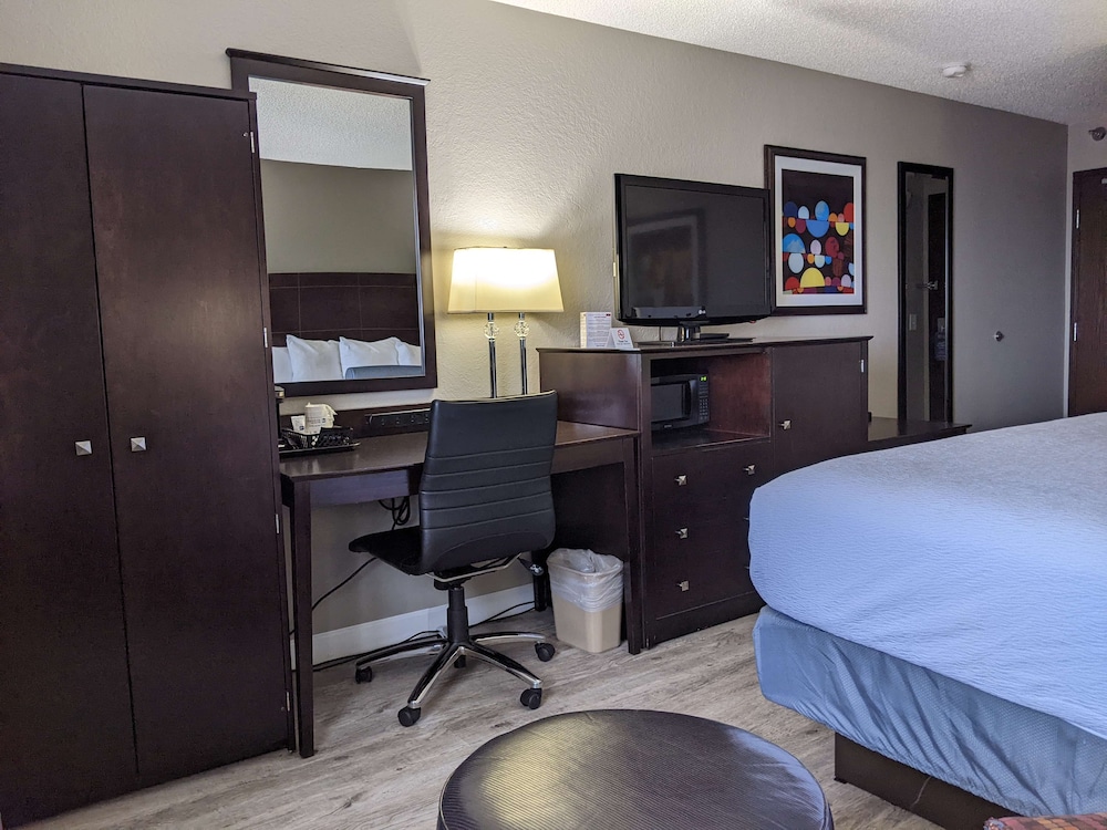 Standard Room, 1 King Bed, Non Smoking, Refrigerator & Microwave photo 3