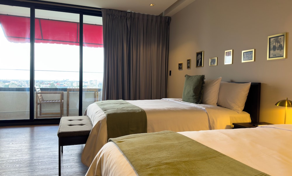 Junior Double Room, 2 Double Beds, Terrace photo 2