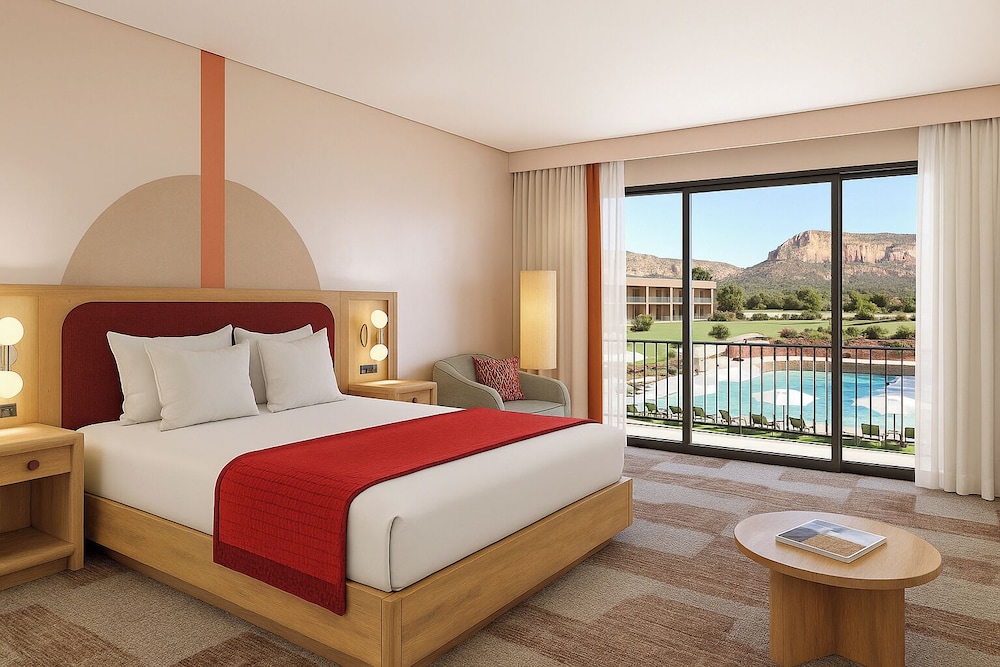 Room, 1 King Bed, Balcony (Pool)