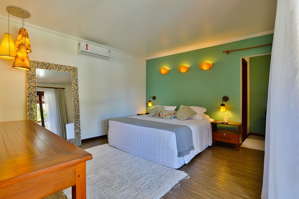 Quarto casal premium, 1 quarto, sacada, vista para o jardim, Piso superior, Acesso por escadas