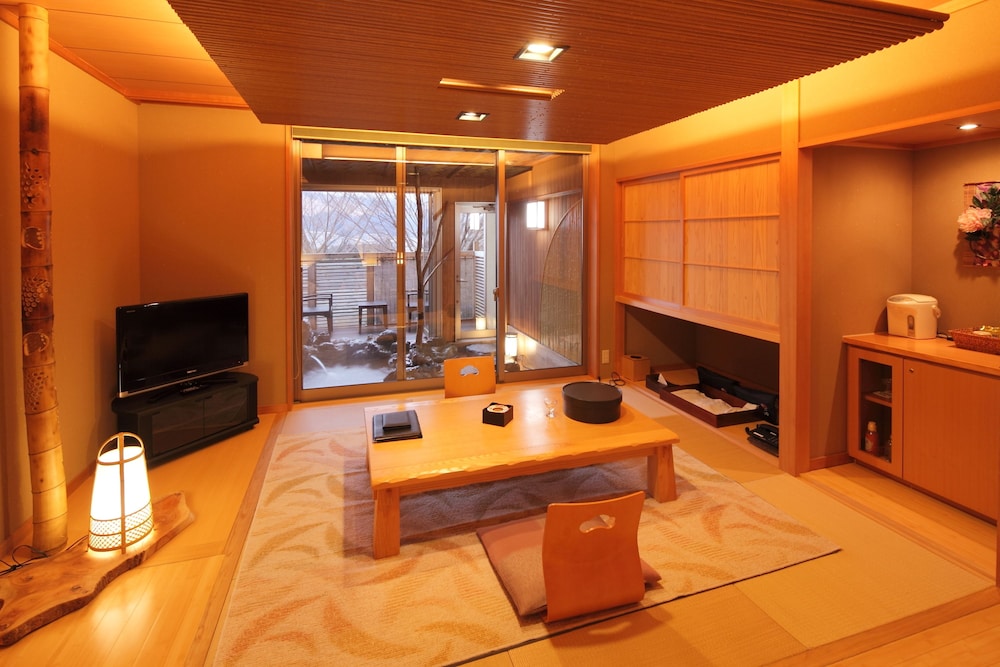 Sagano, Japanese Sukiya style, Twin Room With Open-Air Bath(Check-in by 6PM) photo 3