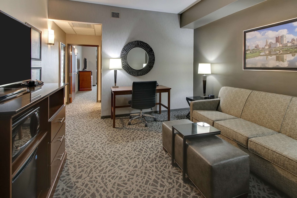 Suite, 2 Queen Beds, Accessible, Refrigerator & Microwave (Sofabed, Hearing, Tub, UpFloor, 2Room)