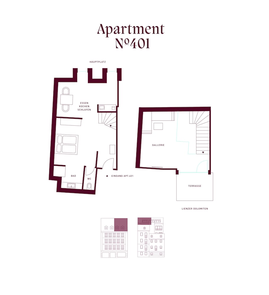 Premium Duplex, 2 Bedrooms