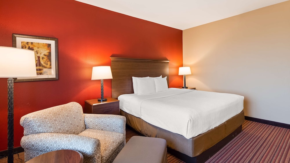 Standard Room, 1 King Bed, Non Smoking, Refrigerator & Microwave (Shower Only) photo 3