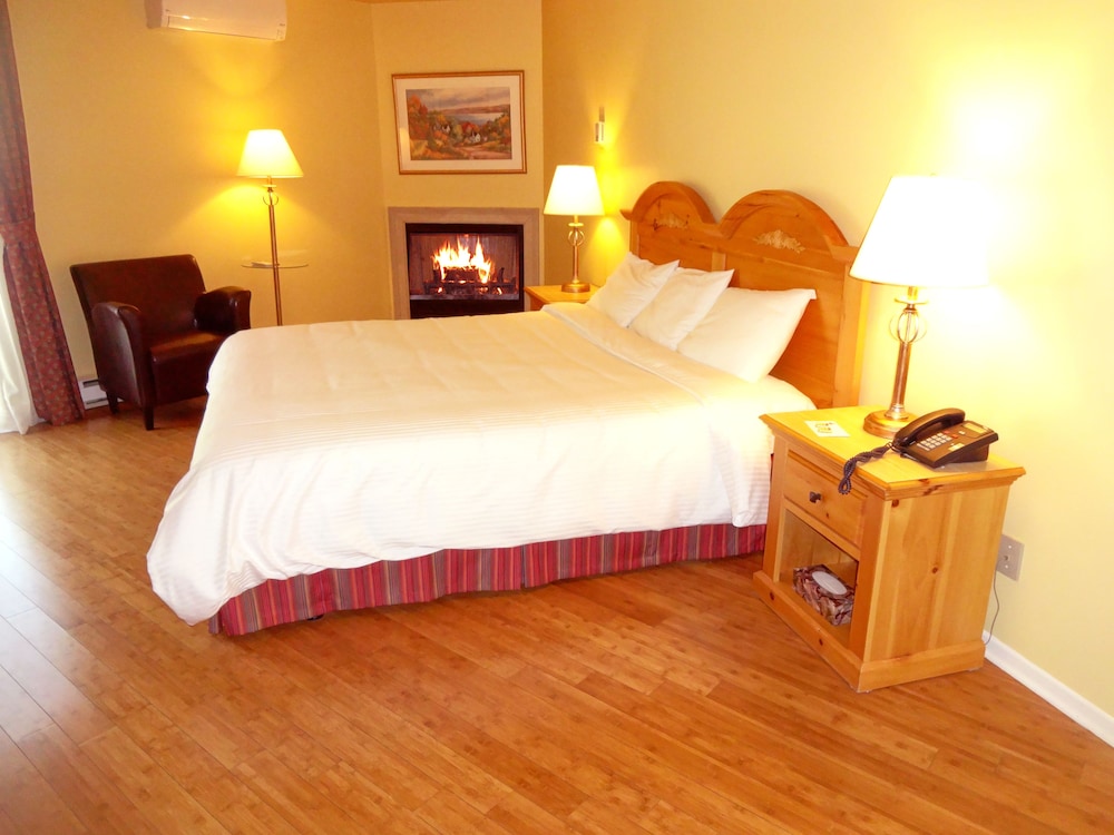 Signature Room, 1 King Bed, Gas Fireplace, Hardwood Floor photo 2