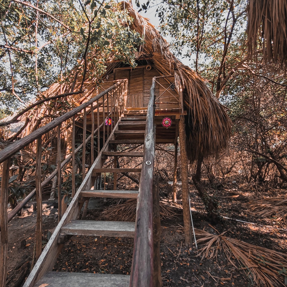 Basic Cabin, 1 Double Bed, Beachside photo 2