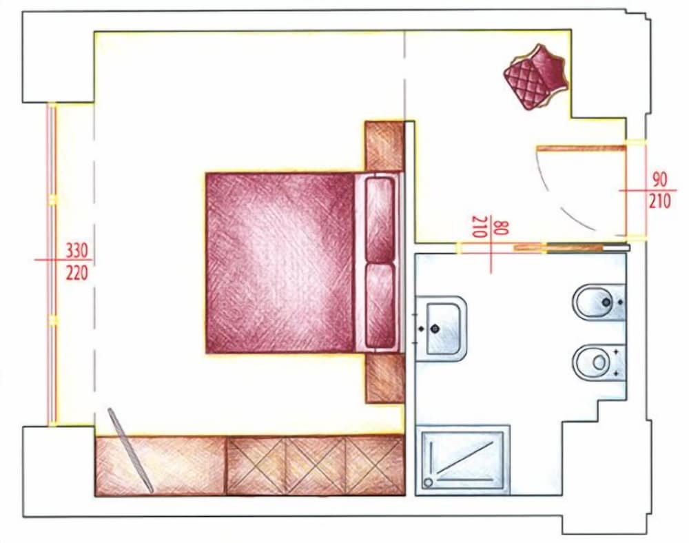 Deluxe Double Room, Garden View (Cabernet) photo 3