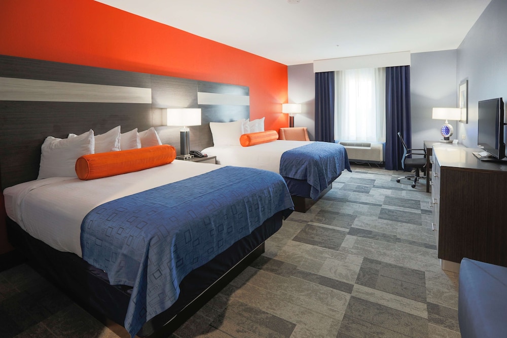 Standard Room, 2 Queen Beds, Non Smoking, Refrigerator & Microwave