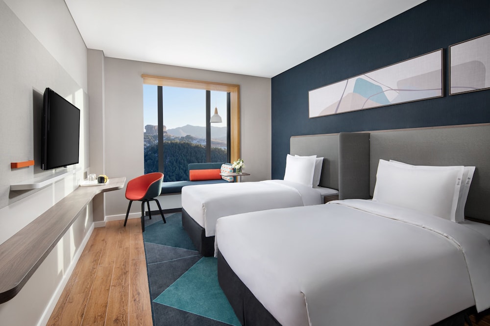 Standard Room, 2 Twin Beds, Mountain View (YuanBao Mountain View)