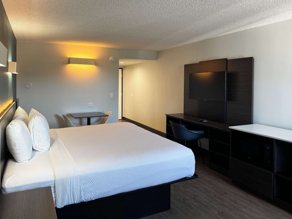 Standard Room, 1 King Bed, Non Smoking, Refrigerator & Microwave - Photo 7