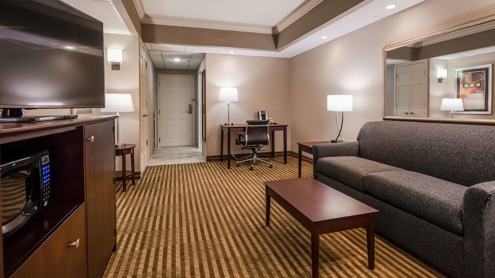 Suite, 1 King Bed, Non Smoking, Refrigerator & Microwave (with Sofabed) - Photo 1