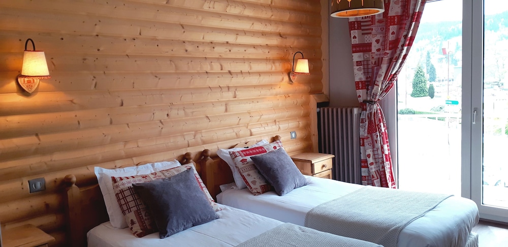 Annexe Chambre Twin, vue sur le lac, avec balcon - Photo 1