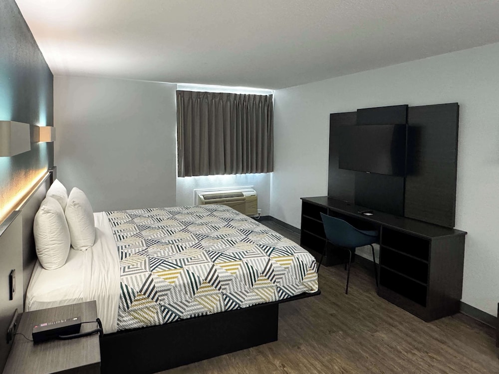 Standard Room, 1 King Bed, Non Smoking, Refrigerator & Microwave - Photo 4