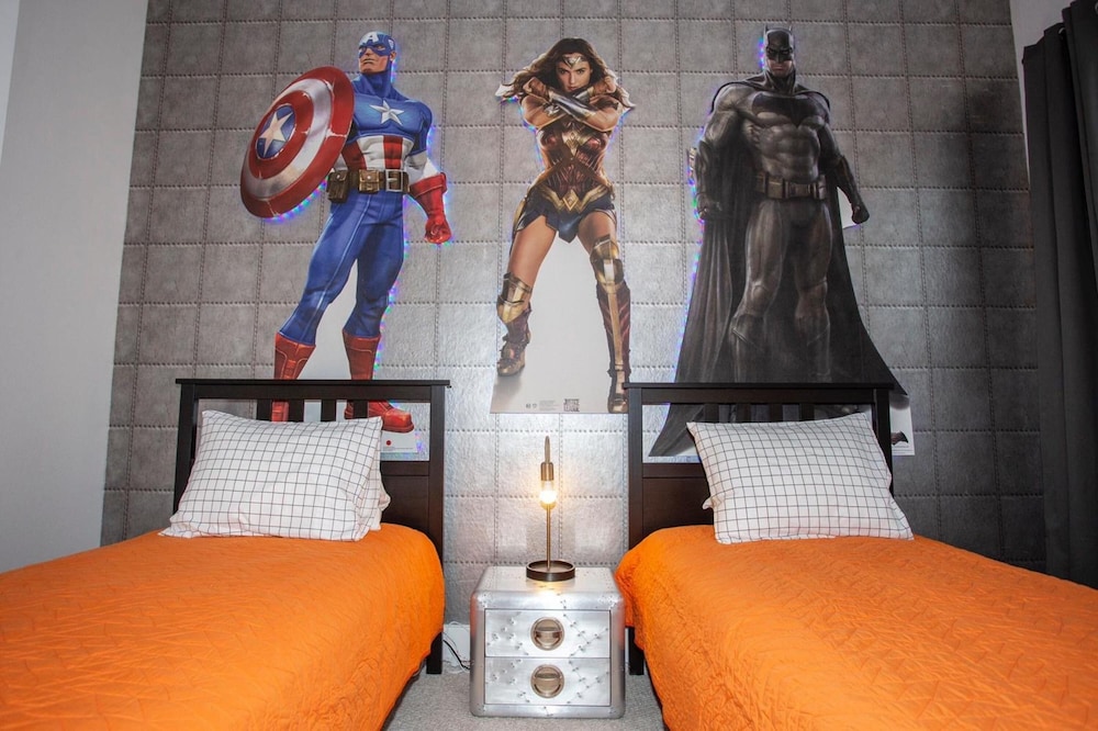 4 BR 4 BA Villa 5min Disneyworld 1804ft Gym, Foto 30