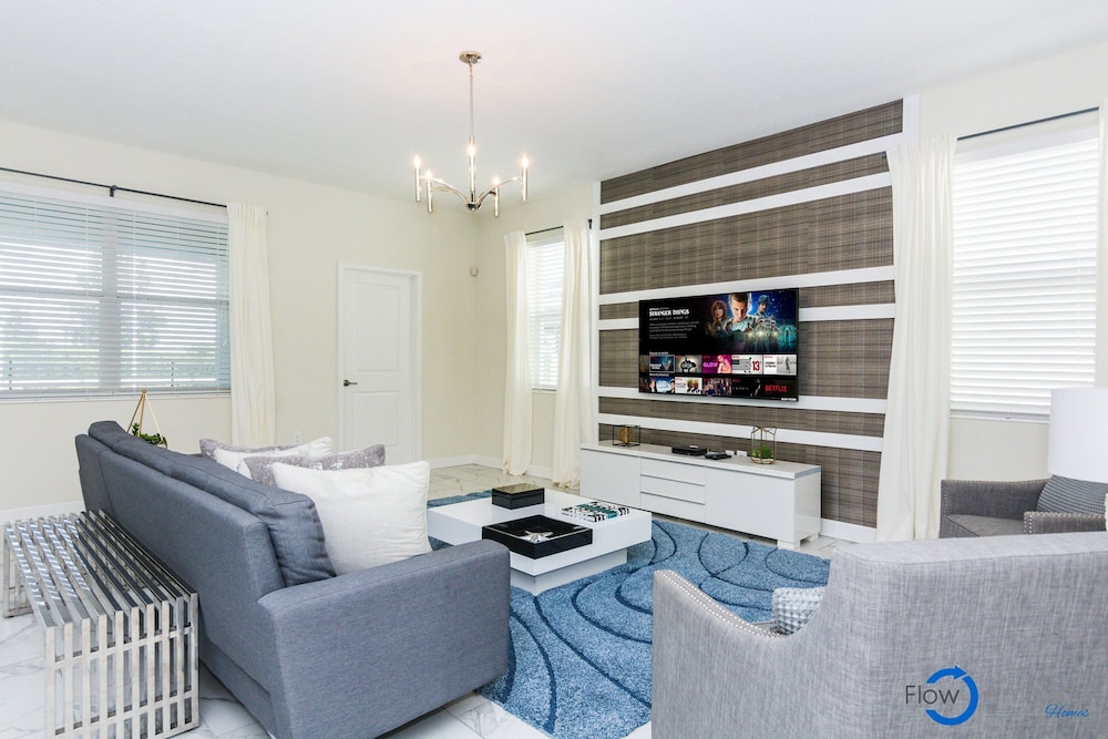 Fancy Family Home at Championsgate Chg101, Billede 57