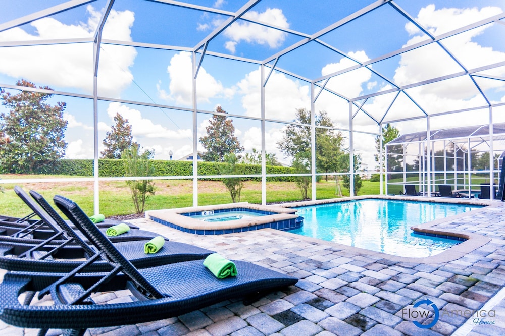 Fancy Family Home at Championsgate Chg101, Billede 62