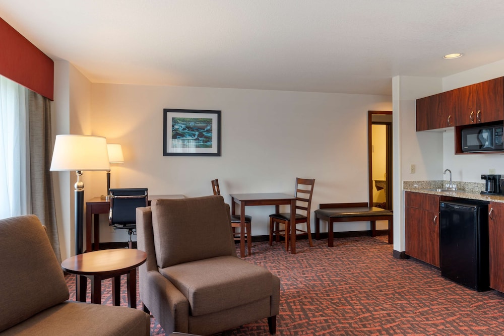 Suite, 1 King Bed, Non Smoking, Refrigerator & Microwave - Photo 3