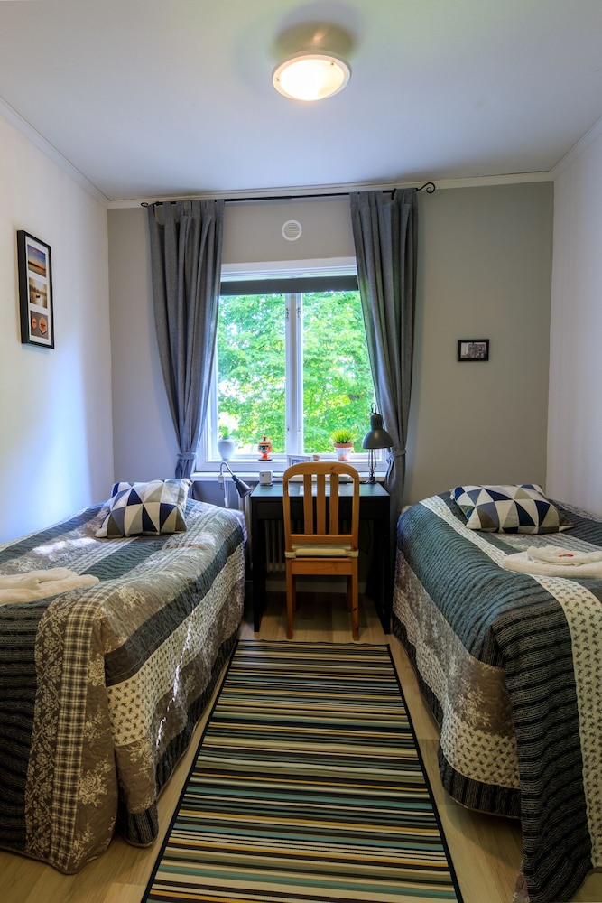 Double Room, 2 Twin Beds, Shared Bathroom, Garden View (Brukshotellet) photo 1