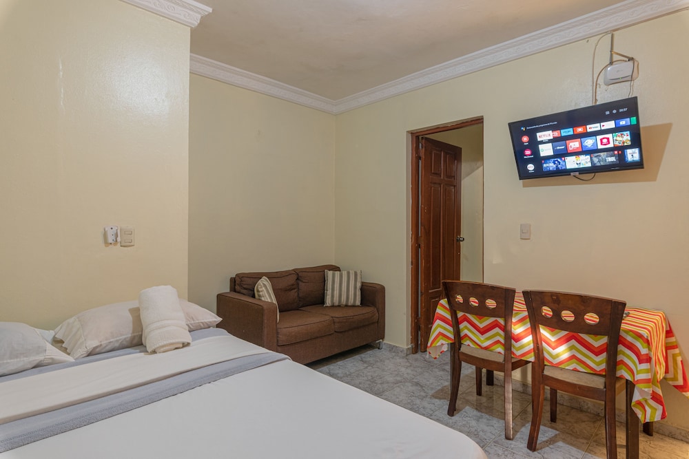 Standard Double Room, 1 Queen Bed, Terrace, City View