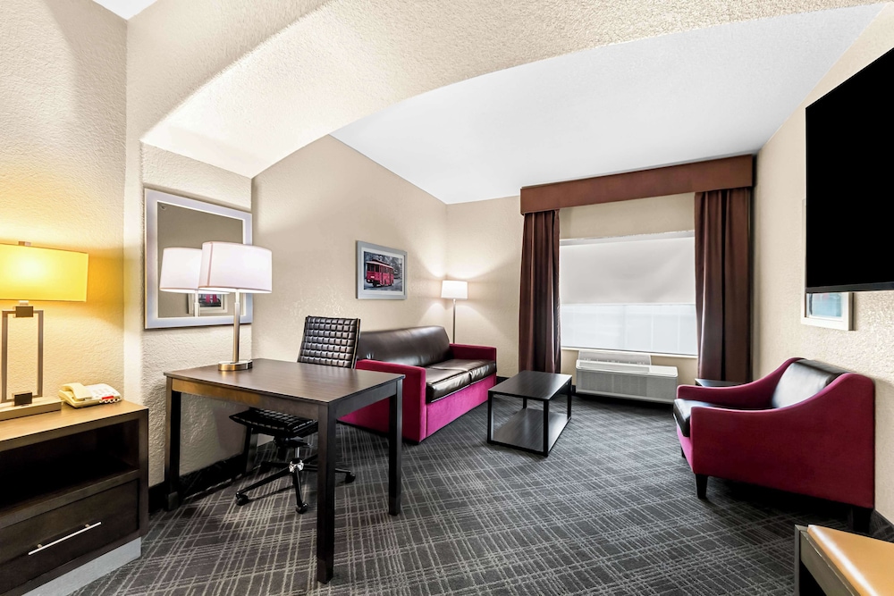 Suite, 1 King Bed, Non Smoking, Refrigerator & Microwave (with Sofabed) - Photo 2