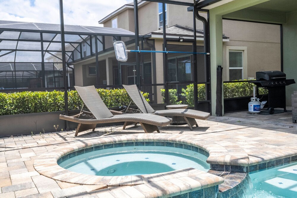 5BR Modern Luxury Disney Villa With Game Room Pool Spa, Billede 20