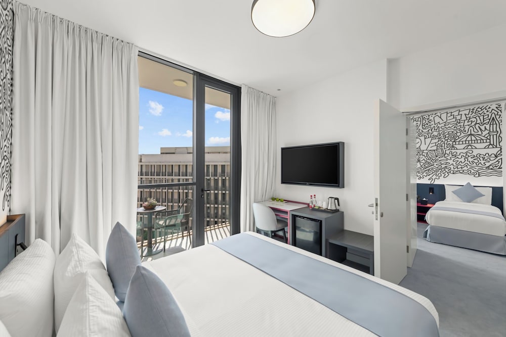 Select Family Room with Balcony