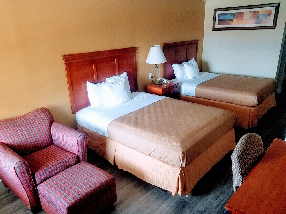 Room, 2 Queen Beds, Refrigerator & Microwave photo 2