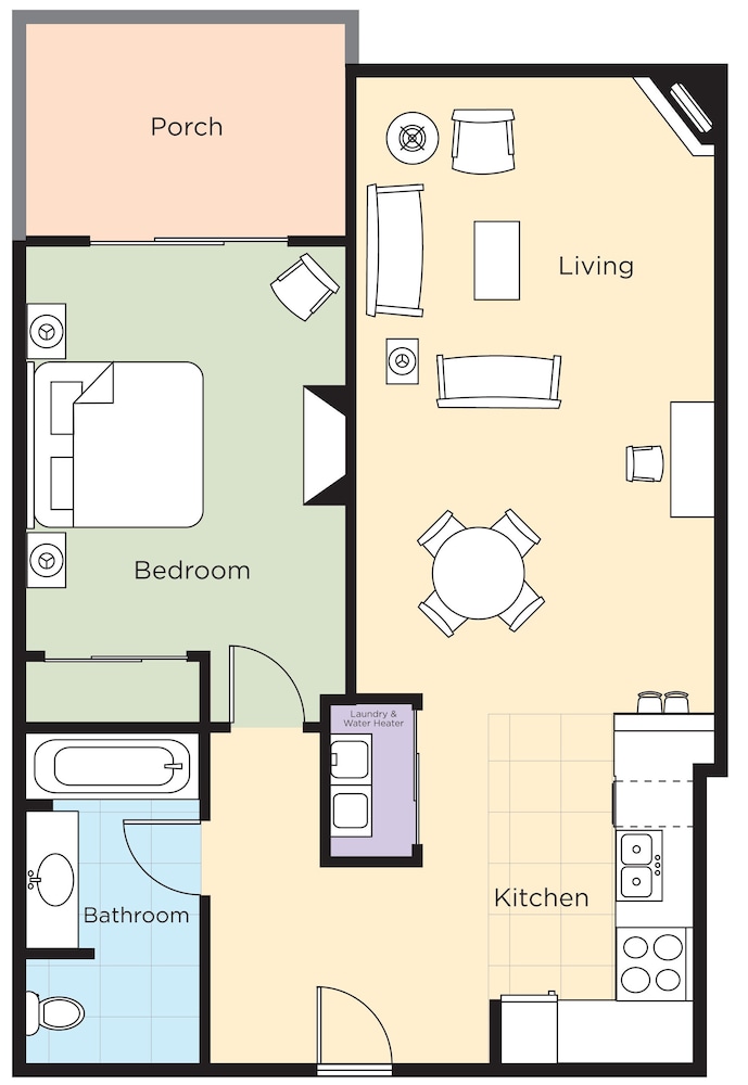 Standard Condo, 1 Bedroom, Kitchen photo 1