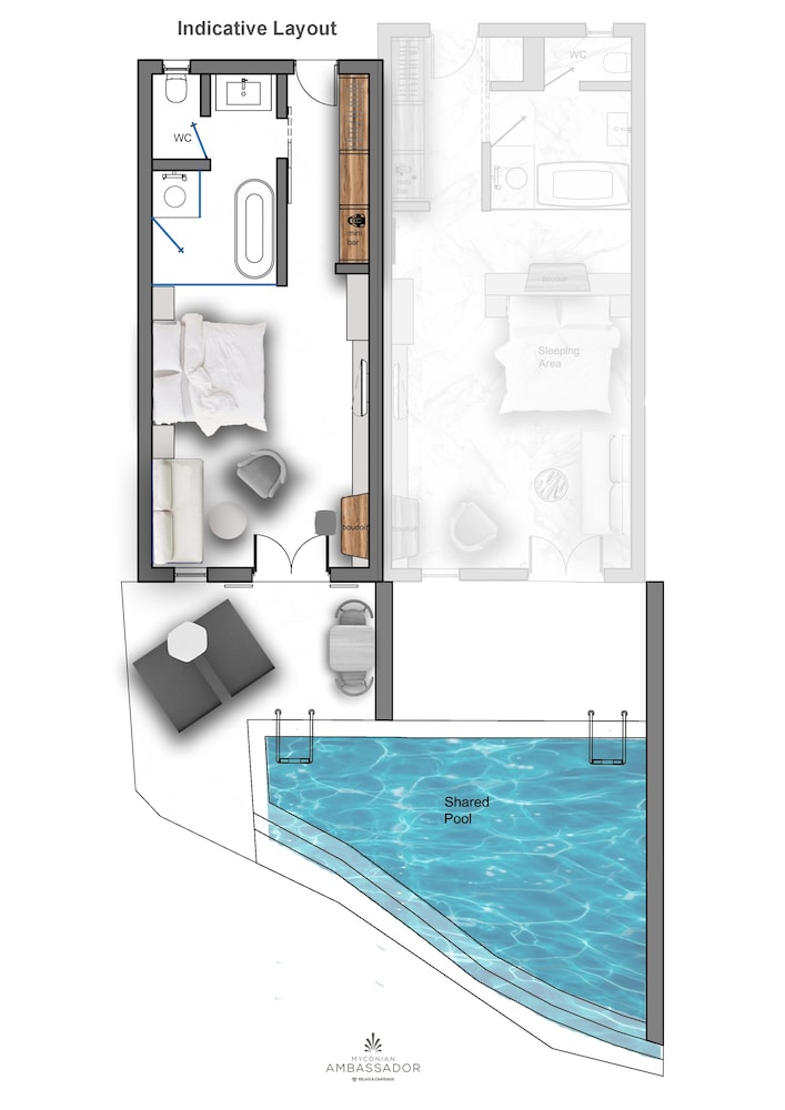Suite, Pool Access, Sea View (Thalassa) - Photo 7