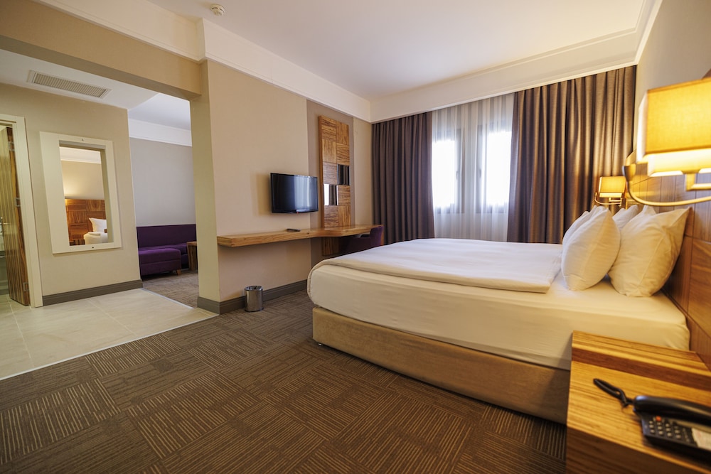 Junior Suite, Non Smoking (1 Queen Bed, 2 Single Beds) photo 2
