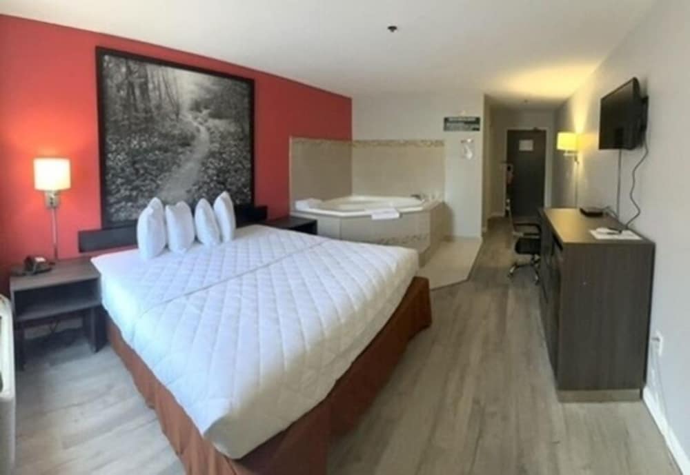 Deluxe Double Room, 1 King Bed, Non Smoking, Jetted Tub photo 3