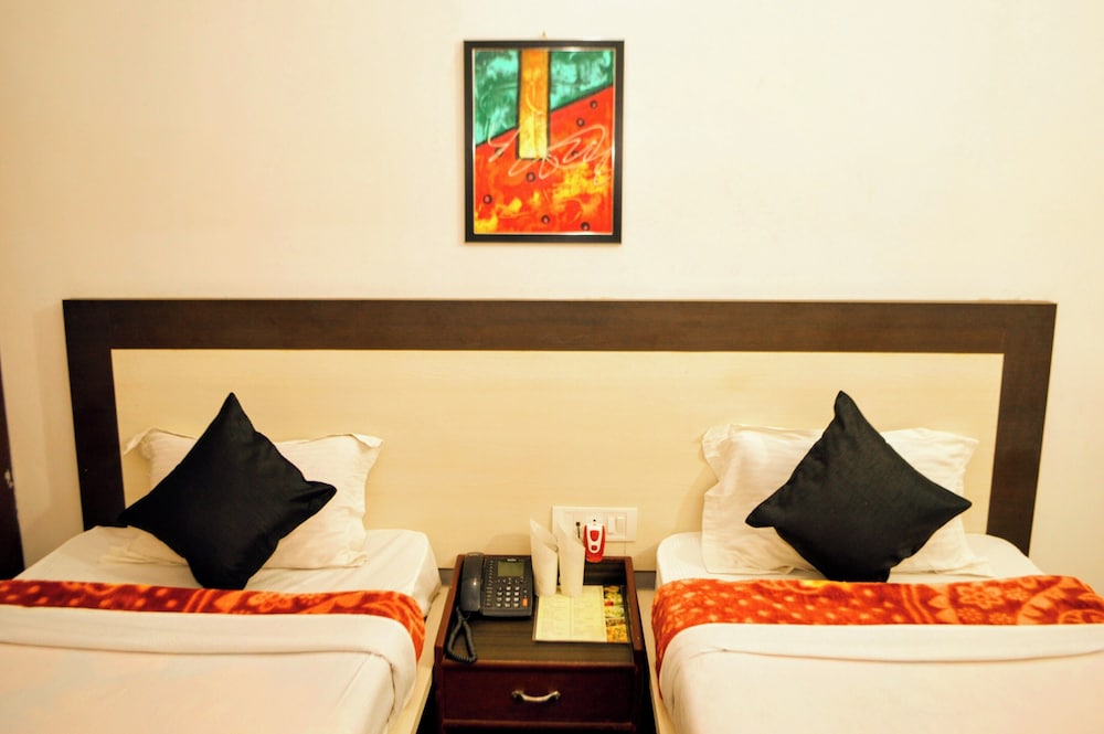 Double or Twin Room, Patio, City View