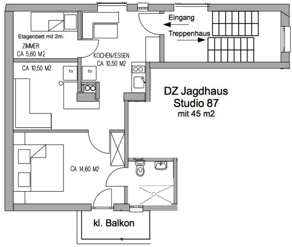 Basic Apartment (Studio 87 Im Jagdhaus) photo 3