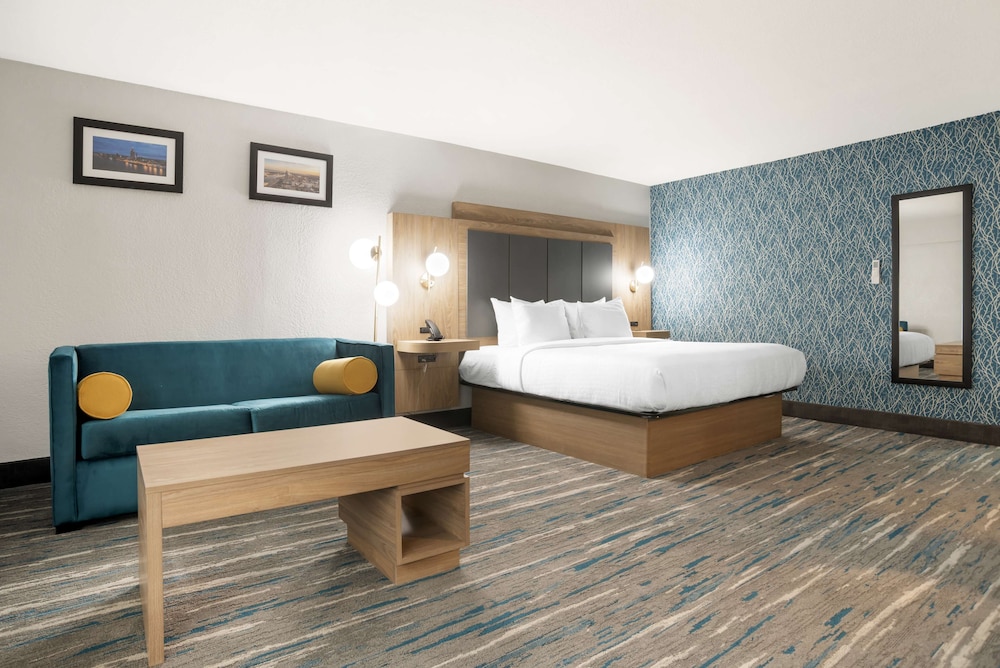 Single Room, 1 King Bed, Non Smoking, Refrigerator & Microwave (with Single Sofabed) photo 1