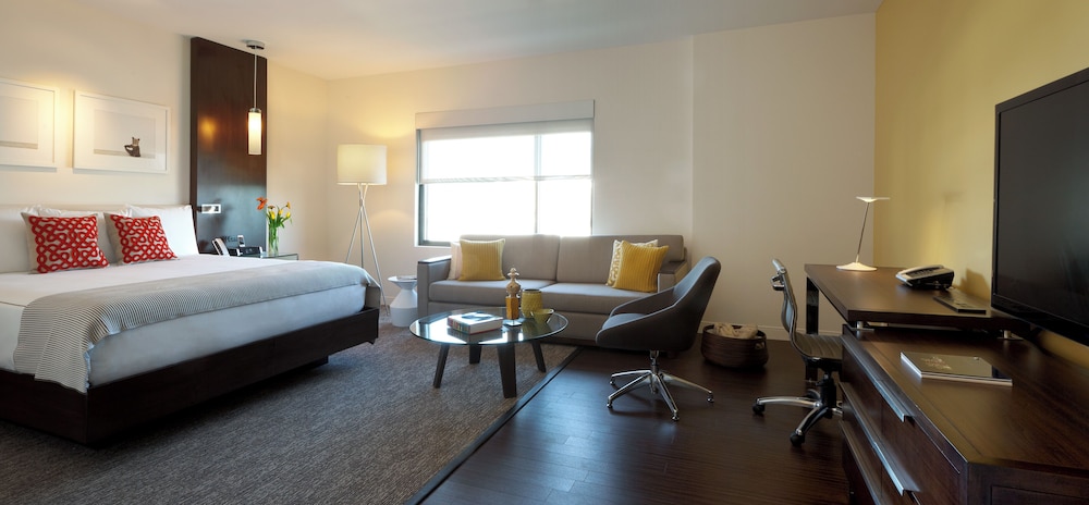 Junior Studio, 1 King Bed (Mobility/Hearing Access, Roll-In Shwr)