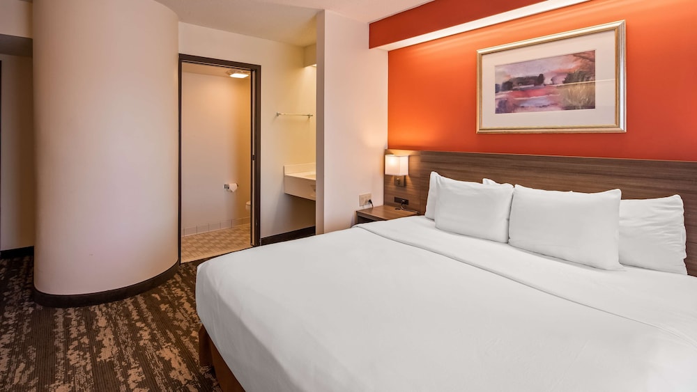 Standard Room, 1 King Bed, Non Smoking, Refrigerator & Microwave - Photo 2