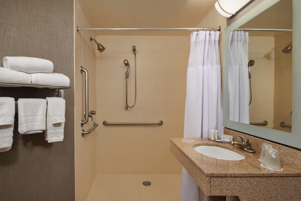 Suite, 1 King Bed with Sofa bed (Mobility/Hearing Access, Roll-In Shwr) photo 2