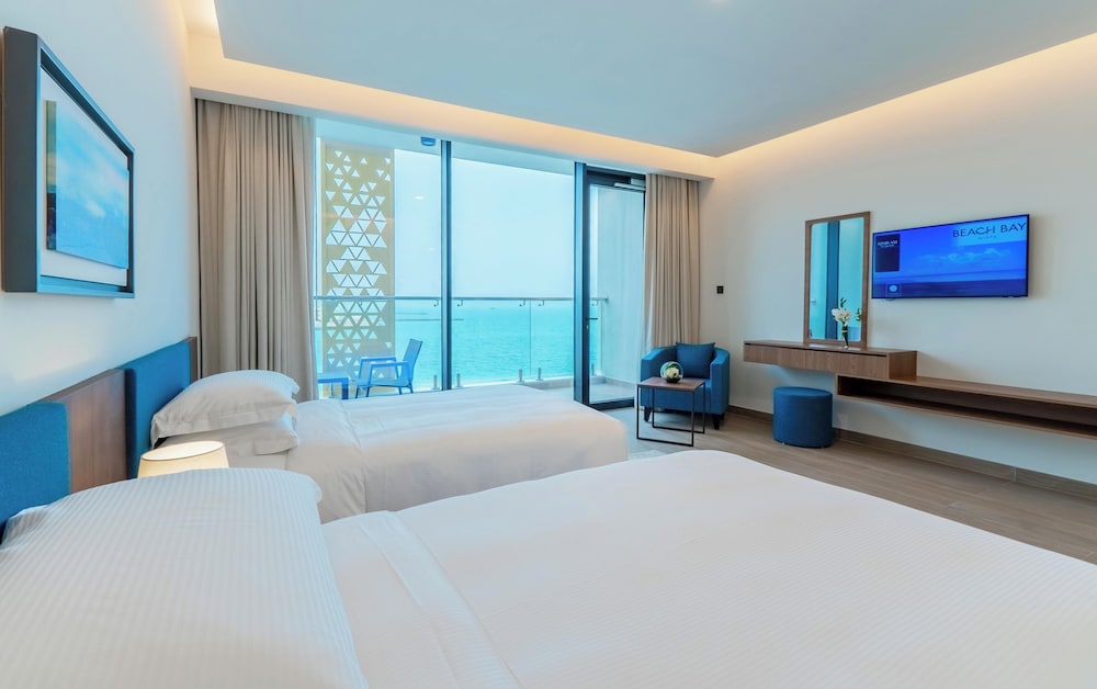 Studio, 2 Twin Beds, Balcony, Sea View