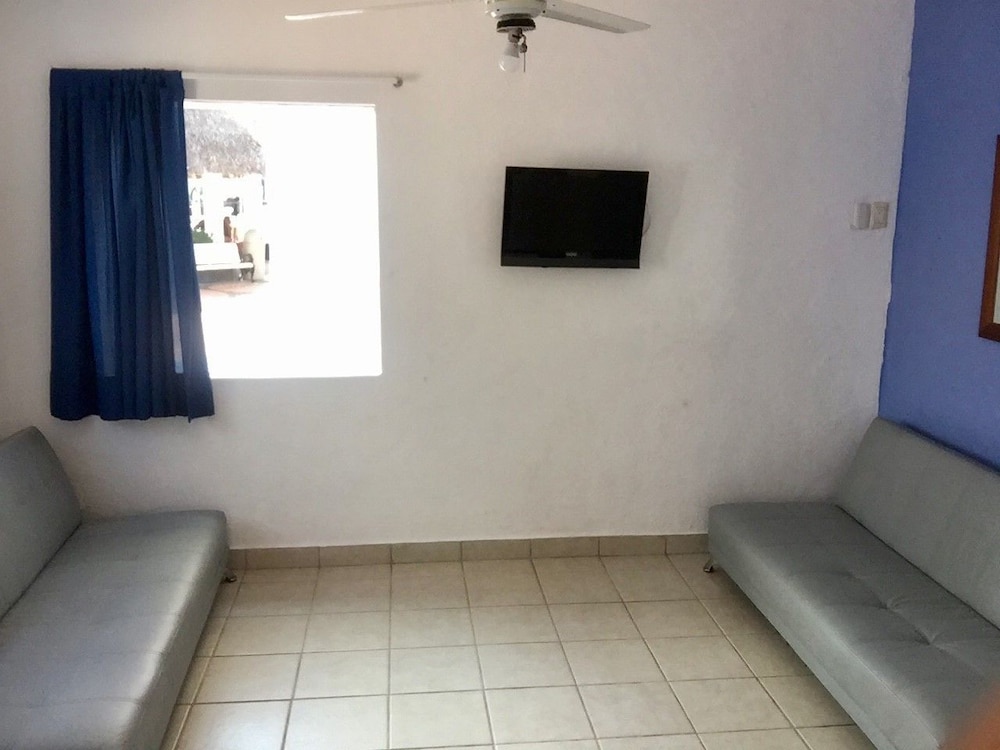 Bungalow, 2 chambres, vue océan, en front de plage
