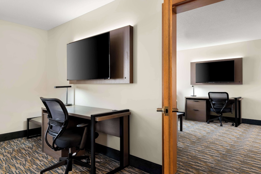 Suite, 1 King Bed, Non Smoking, Refrigerator & Microwave (with Sofabed) photo 2