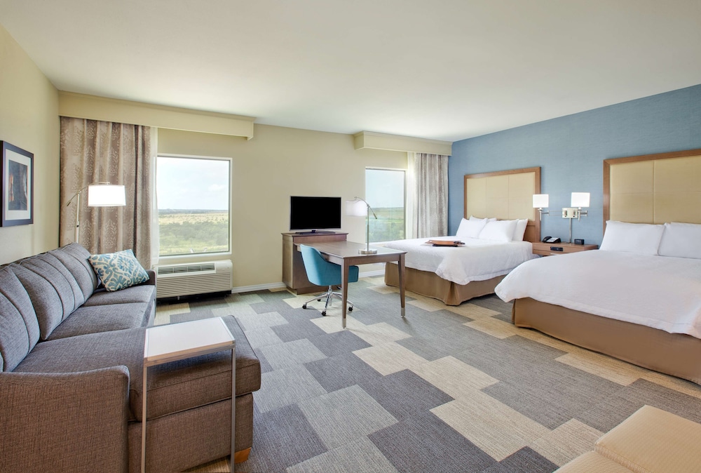 Room, 2 Queen Beds, Non Smoking, Refrigerator & Microwave