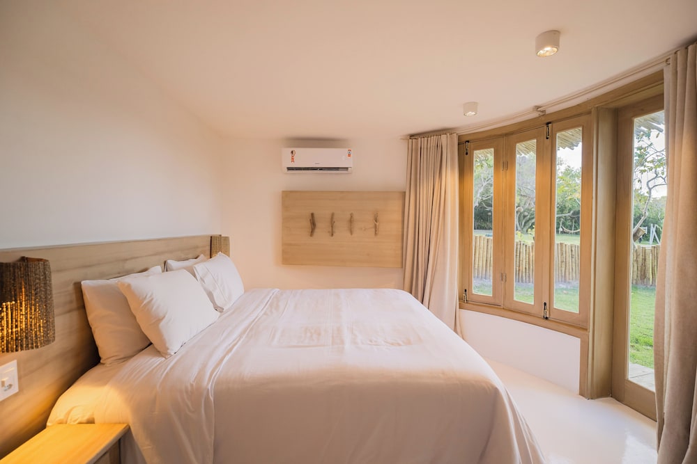 Quarto casal luxo, vista para o mar, acessivel escadas