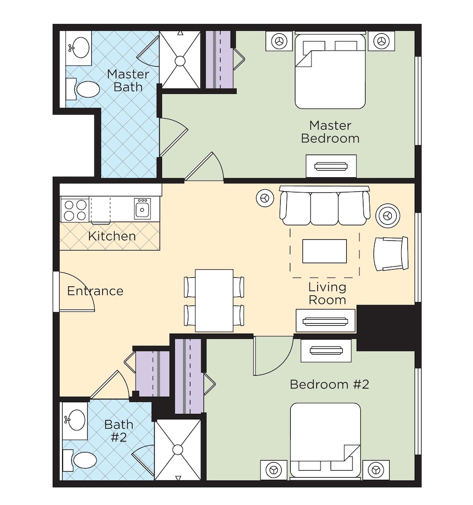 Standard Room, 2 Bedrooms photo 1